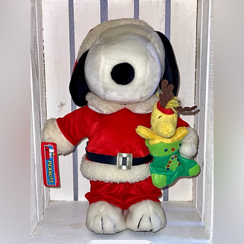 Peanuts Snoopy & Woodstock Battery Operated Christmas Greeter